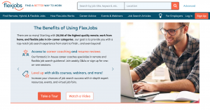 Freelance using Flexjobs