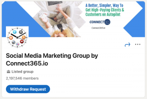  Explore Digital Marketing with Connect 365.io group on LinkedIn for SMBs