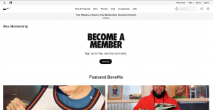Online community by NIKE for runners