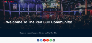 The Red Bull Online Community
