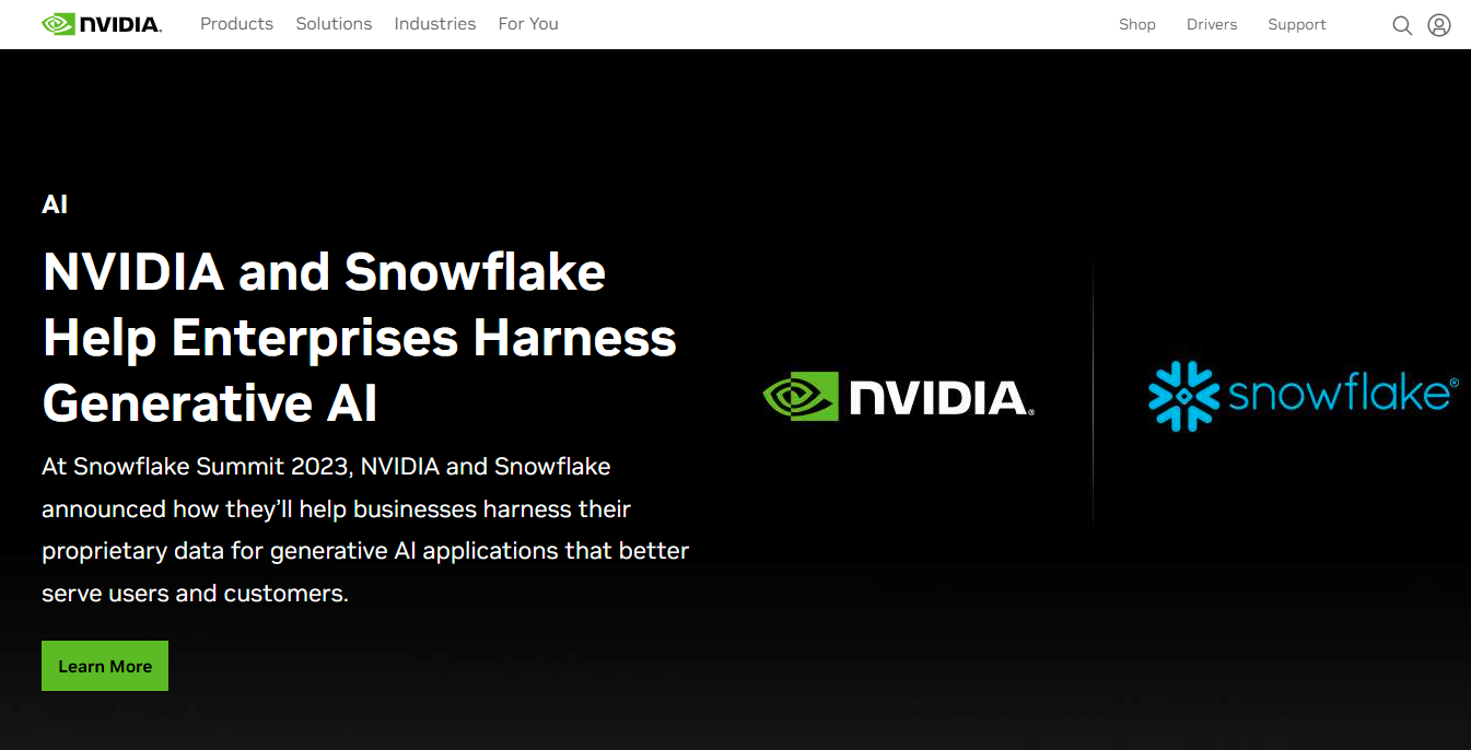 Nvidia Home Page - Investing In The Metaverse