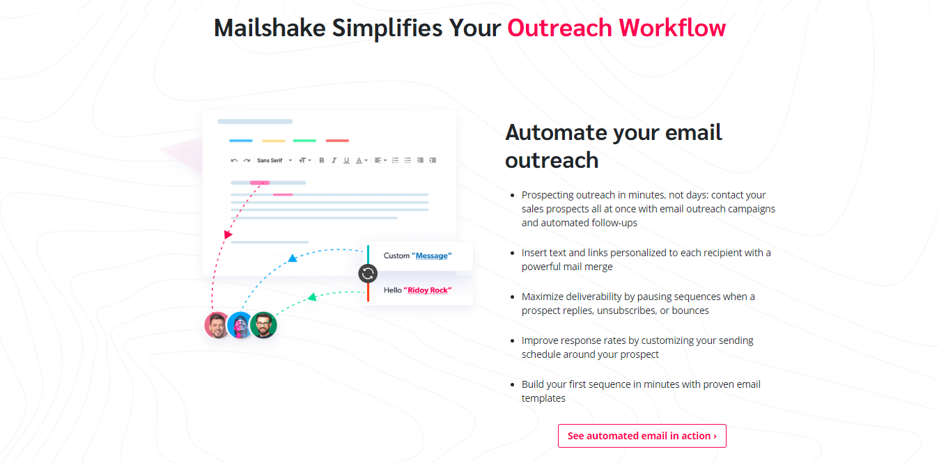 Mailshake features