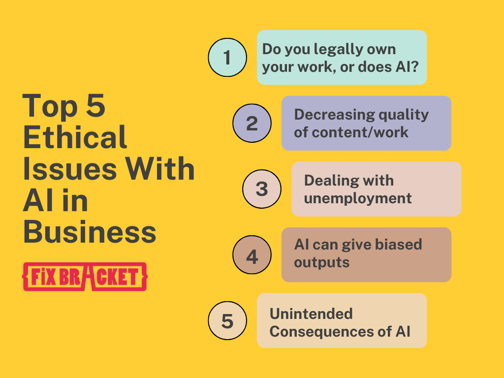 Top 5 Ethical Issues With AI in Business