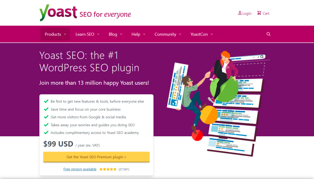 YoastSEO Plugin for WordPress - Free SEO Tools