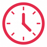 Timeline Clock Graphic