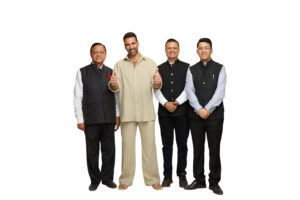 Bollywood star Akshay Kumar with Crystal Crop Protection Managment